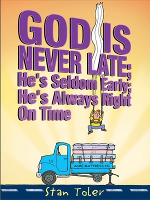 cover image of God is Never Late